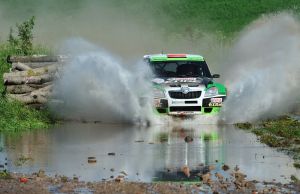 Pechowy Rajd Polski dla zespołu Škoda Castrol BP Rally Team