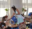 Hyundai i Miss Polonia 2012, Paulina Krupińska uczą dzieci bezpieczeństwa na drodze