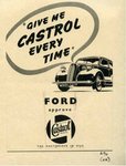 100 lat współpracy Castrol-Ford: reklama Castrol dla Ford 100 lat współpracy Castrol-Ford: reklama Castrol dla Ford